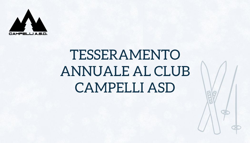 tesseramento annuale